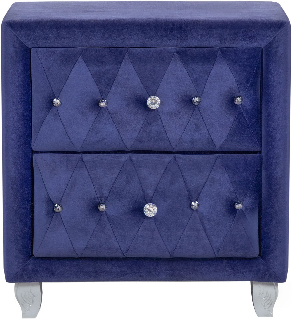 QUINTON Blue 26" Wide Night Stand
