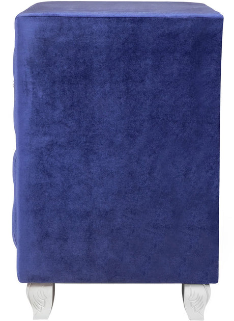 QUINTON Blue 26" Wide Night Stand