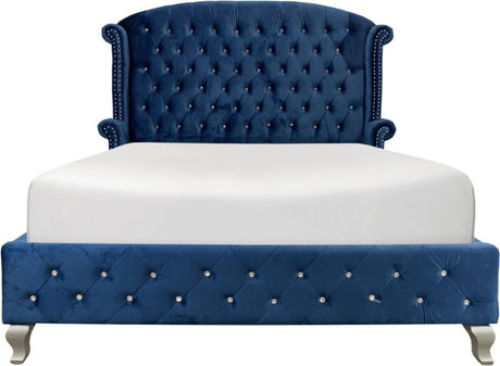 MELVA Blue Bedroom Set
