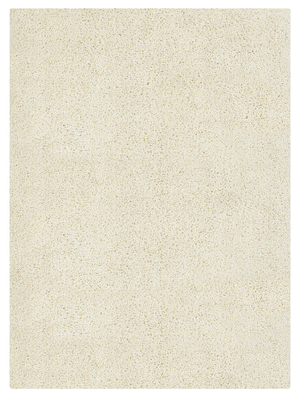 Mekhi White 5' x 7' Shag Rug