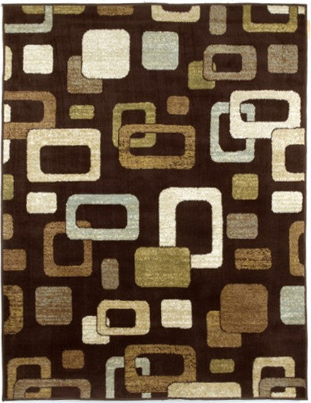 SANDIA Chocolate 5' x 7' Rug