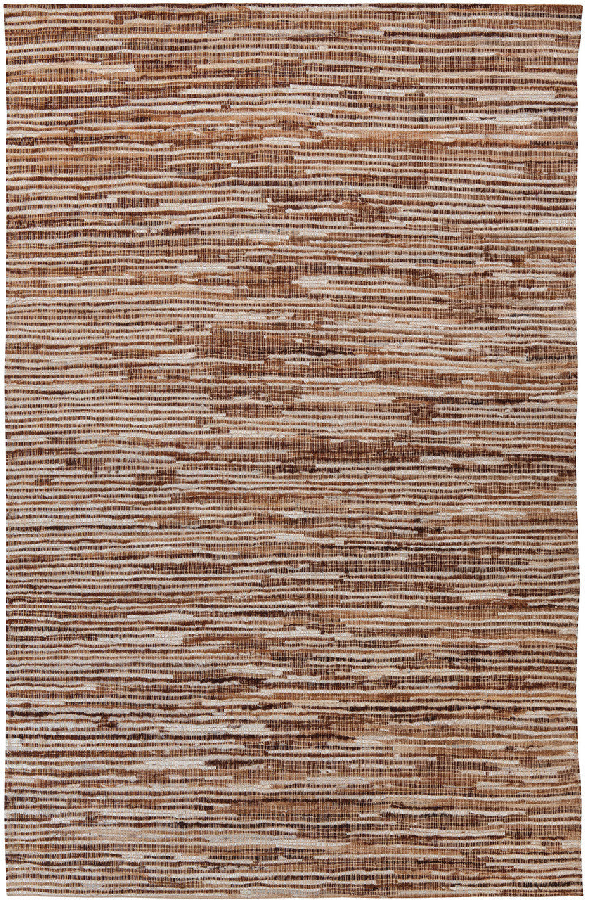 Braided Brown Cowhide 8' x 11' Rug