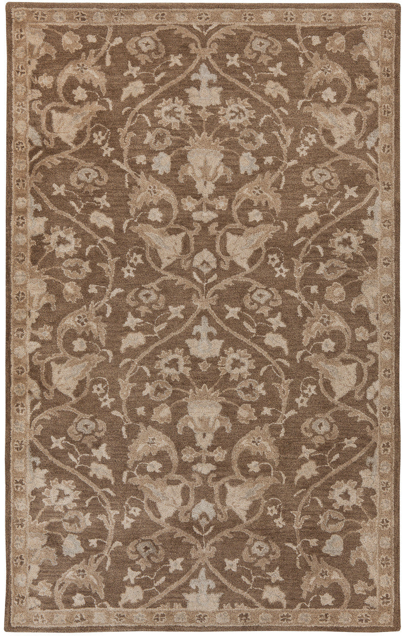 Vintage Brown 5' x 7' 10" Rug