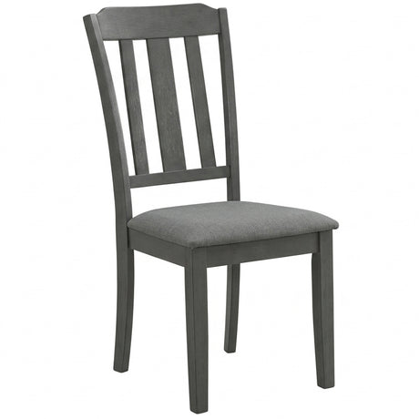 RANKIN Dark Gray 5 Piece Dining Set