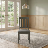 RANKIN Gray 17" Wide Dining Chair
