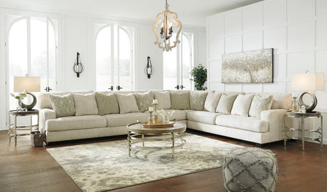 REDEEMER Beige 170" Wide Sectional
