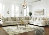 REDEEMER Beige 170" Wide Sectional