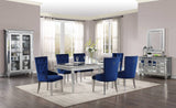 CLARATON Silver 7 Piece Dining Set
