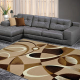RENAURD Mocha  5' x 7' Area Rug