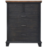 RICHARDSON Rustic Chocolate Bedroom Set