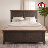 RICHARDSON Rustic Chocolate 62" Height Bed