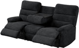 RIDDLER Black 3 Piece Reclining Livingroom