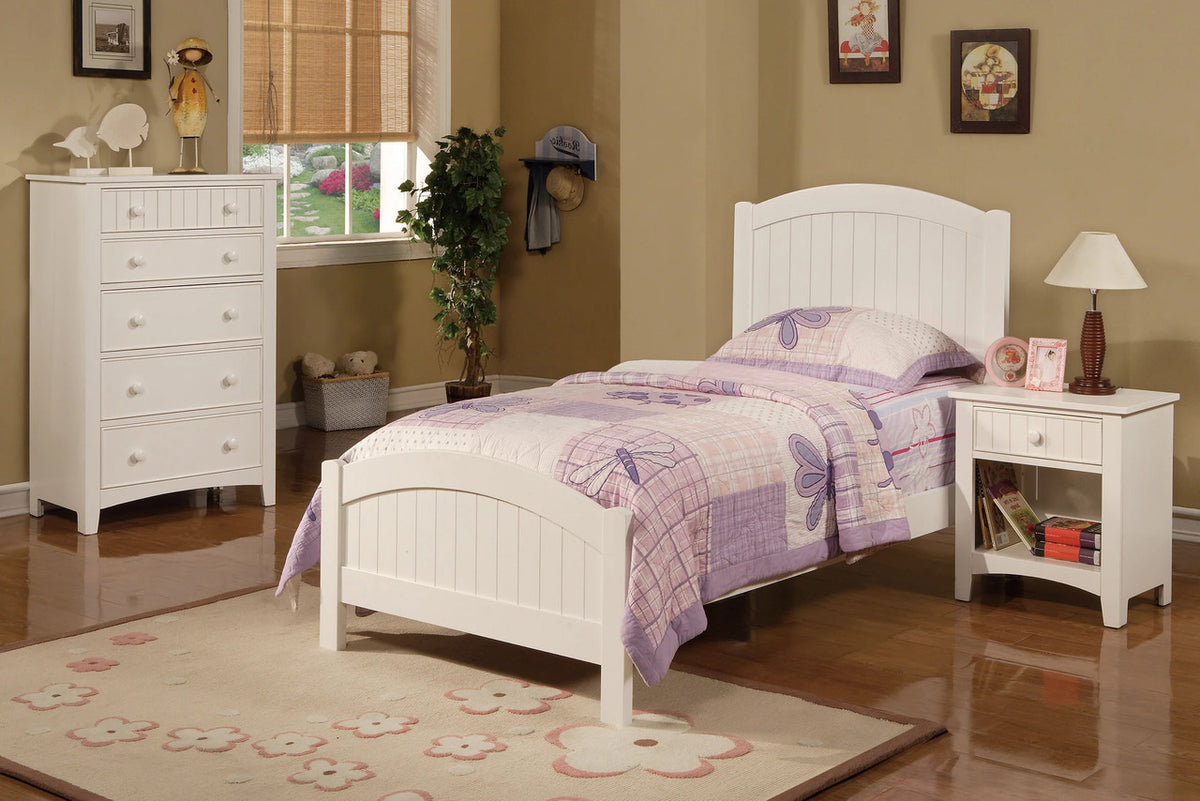 RIVERSIDE White Bed