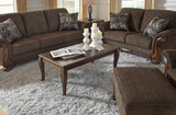 ROCKFORD Brown Sofa & Loveseat