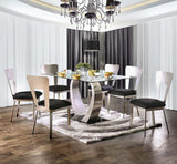ROMULUS Satin 7 Piece Dining Set