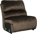 REYMAR Brown 35" Wide Armless Chair