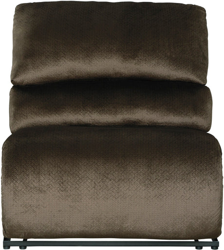 REYMAR Brown 35" Wide Armless Chair