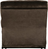 REYMAR Brown 35" Wide Armless Recliner
