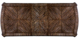 RUIDOSO Rustic Brown 9 Piece Dining Set