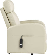 RUKU Beige 28" Wide Recliner with Power Lift