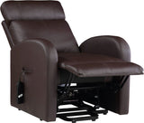 RUKU Brown 28" Wide Recliner with Power Lift