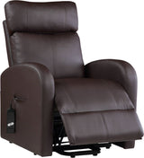 RUKU Brown 28" Wide Recliner with Power Lift