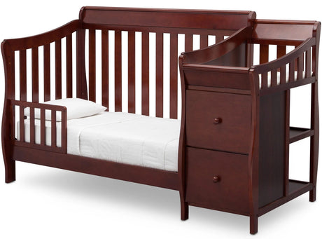 REECE Black Cherry Crib N Changer