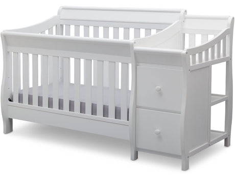 REECE White Crib N Changer