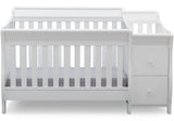 REECE White Crib N Changer