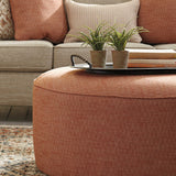 REVLON 38" Wide Round Ottoman