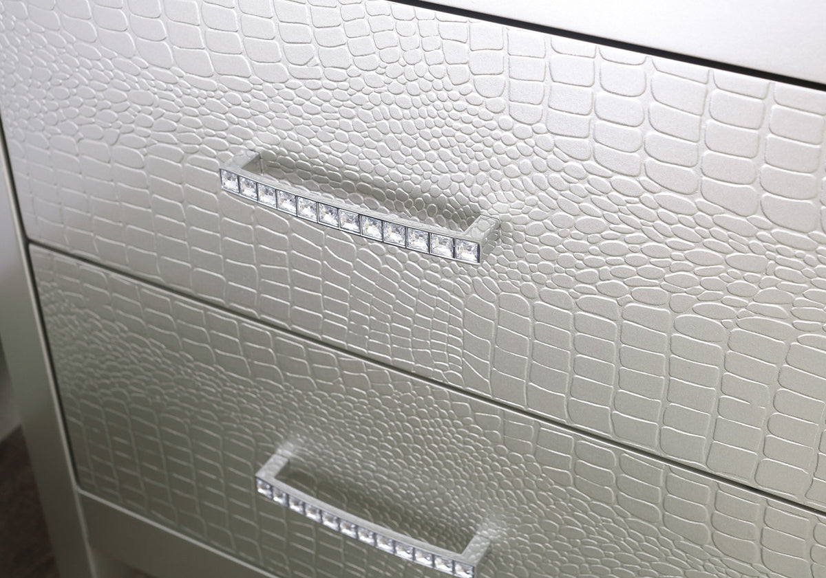 Rianni Silver Bedroom Set