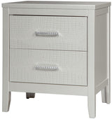 Rianni Silver Night Stand