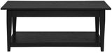RICHARD Black 48" Wide Lift-Top Coffee Table