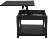 RICHARD Black 48" Wide Lift-Top Coffee Table