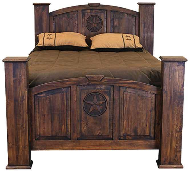 RIGGINS Dark Brown Bedroom Set