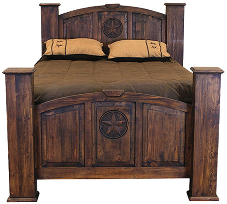 RIGGINS Dark Brown Bedroom Set