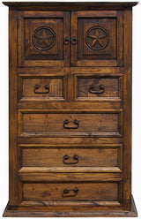 RIGGINS Dark Brown Bedroom Set