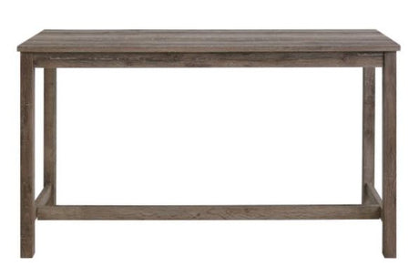 RILEY Gray 60" Wide 4 Piece Counter Set with USB Connection
