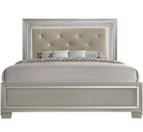 GIORGIA Champagne Lighted YOUTH Platform Bed
