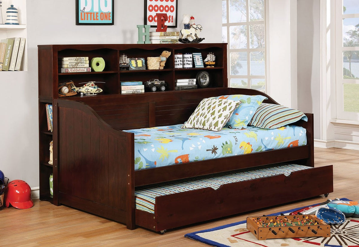 Ruby Bookcase Daybed with Trundle