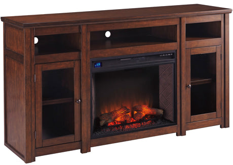 RUPERT 72" Wide TV Stand with Fireplace