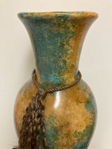 RUTILA Green and Yellow 30.5"H Vase
