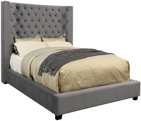 RYDEN Gray Bed