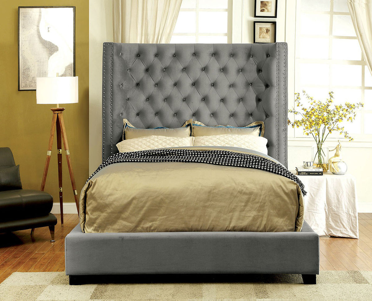 RYDEN Gray Bed