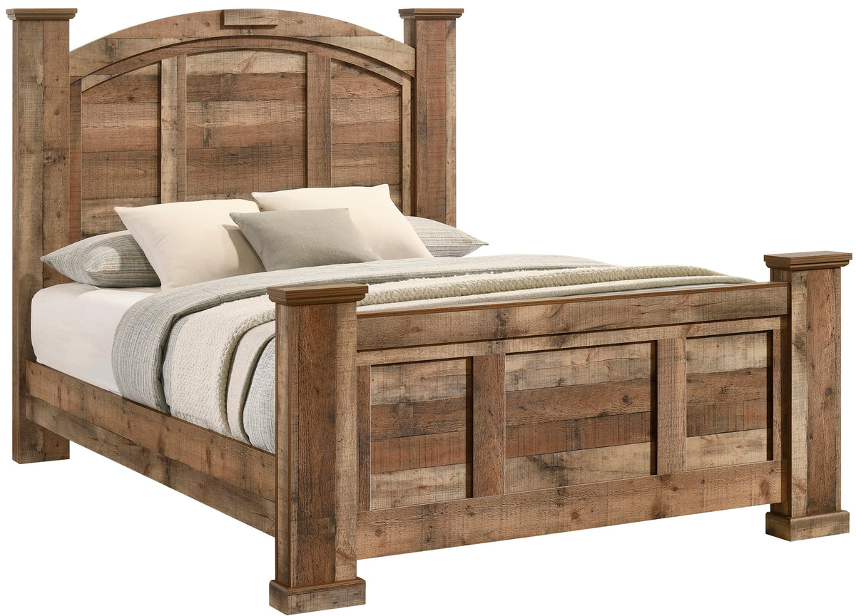 SABINE Gray 60" Height Poster Bed