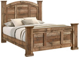 SABINE Gray 60" Height Poster Bed