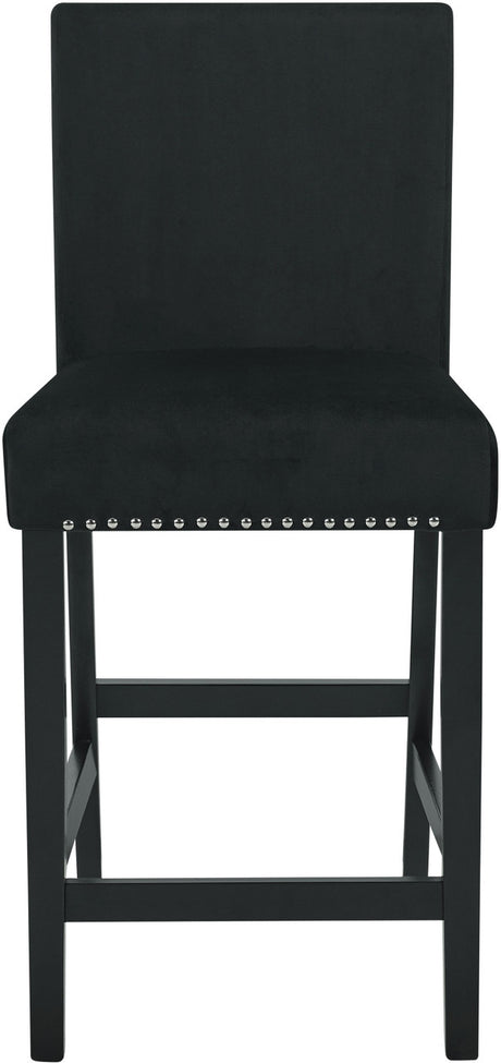 SAFIRE Black & White 5 Piece Counter Height Set