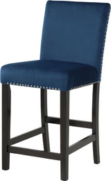 SAFIRE Blue & White 5 Piece Counter Height Set