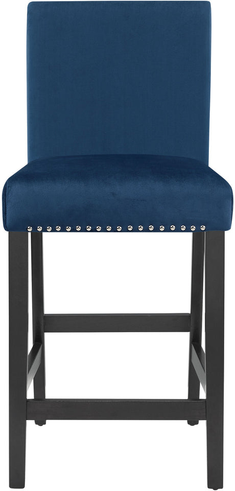 SAFIRE Blue & White 5 Piece Counter Height Set