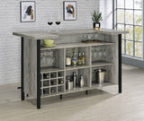 SANZ Gray 71" Wide Bar Unit
